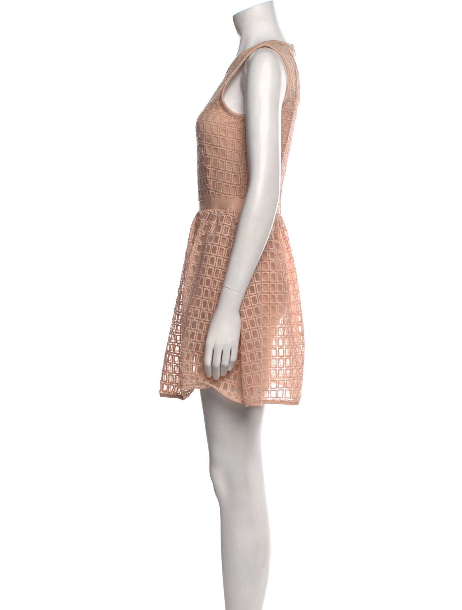 Maje Printed Mini Dress