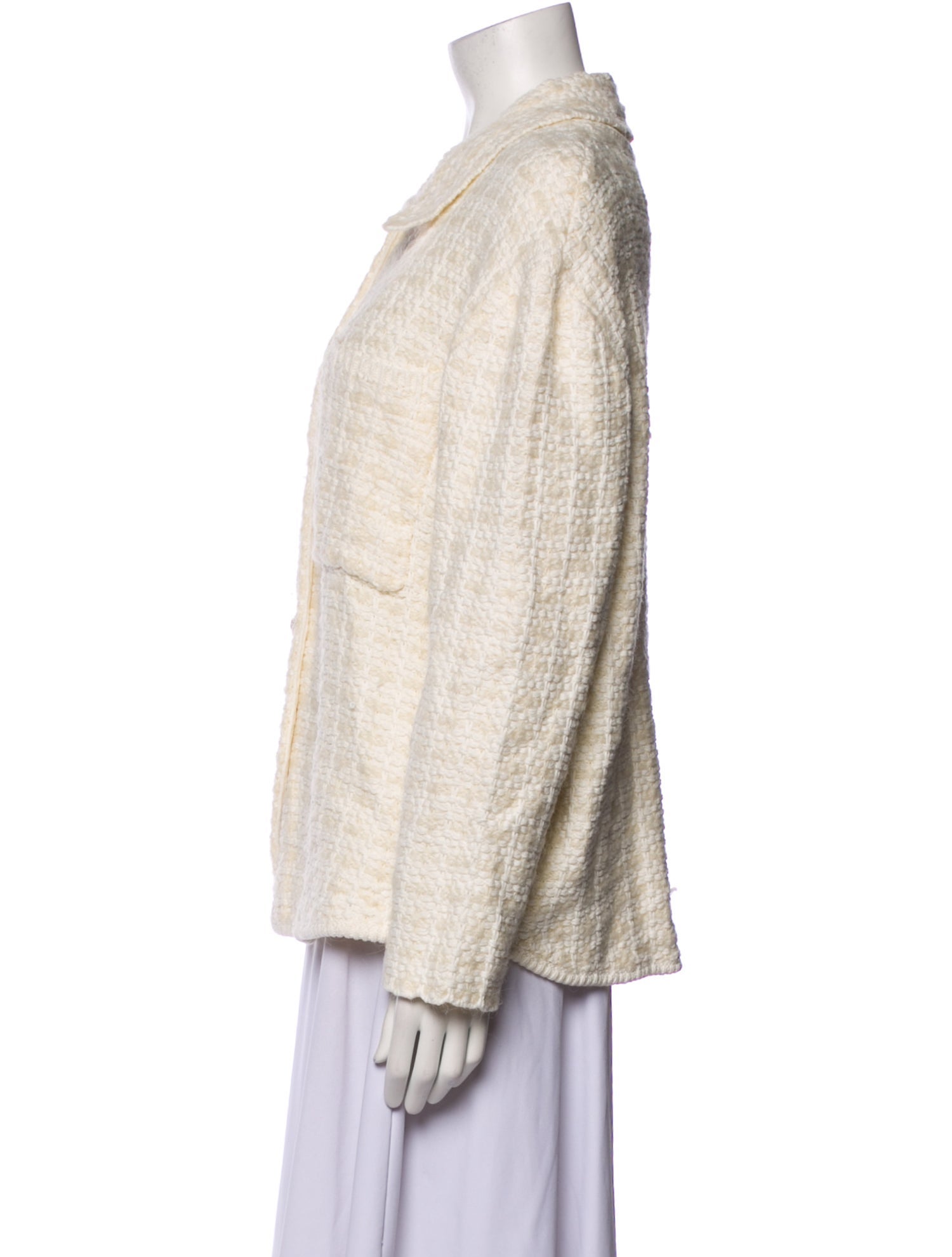 Maje Tweed Pattern Jacket