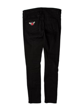 Maje Mid-Rise Skinny Leg Jeans