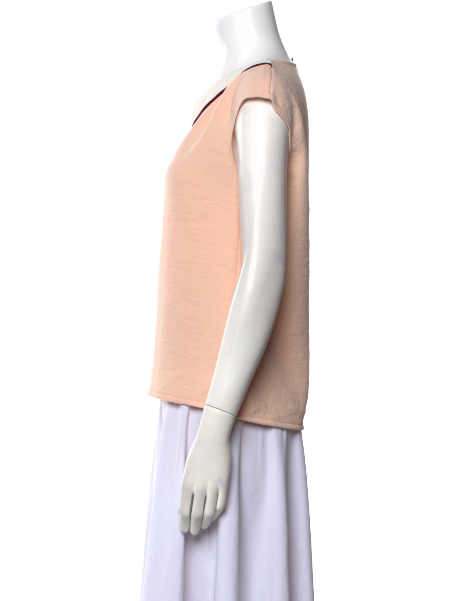 Maje V-Neck Short Sleeve Top