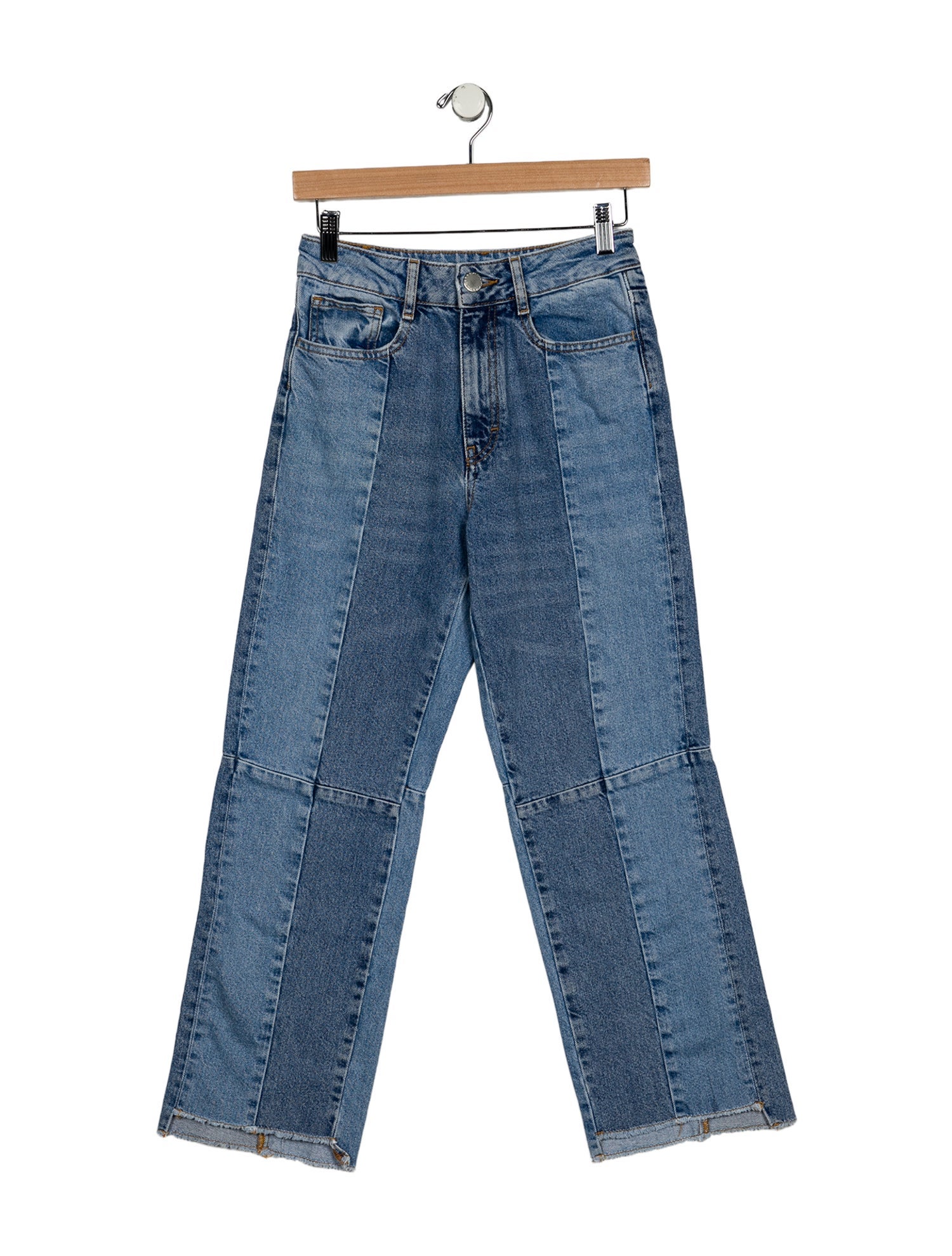 Maje Mid-Rise Straight Leg Jeans