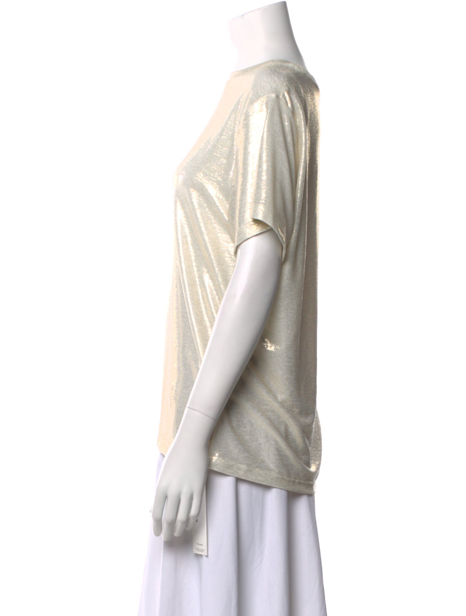 Maje Bateau Neckline Short Sleeve T-Shirt w/ Tags