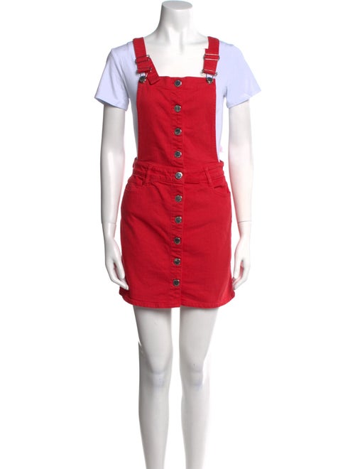 Maje Square Neckline Romper