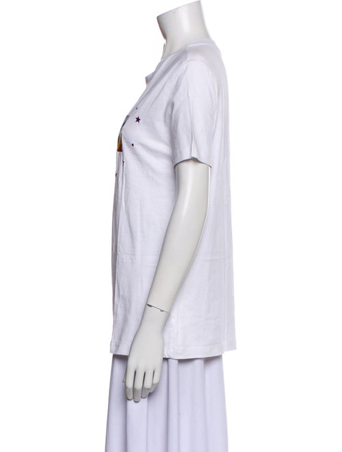 Maje Graphic Print Crew Neck T-Shirt