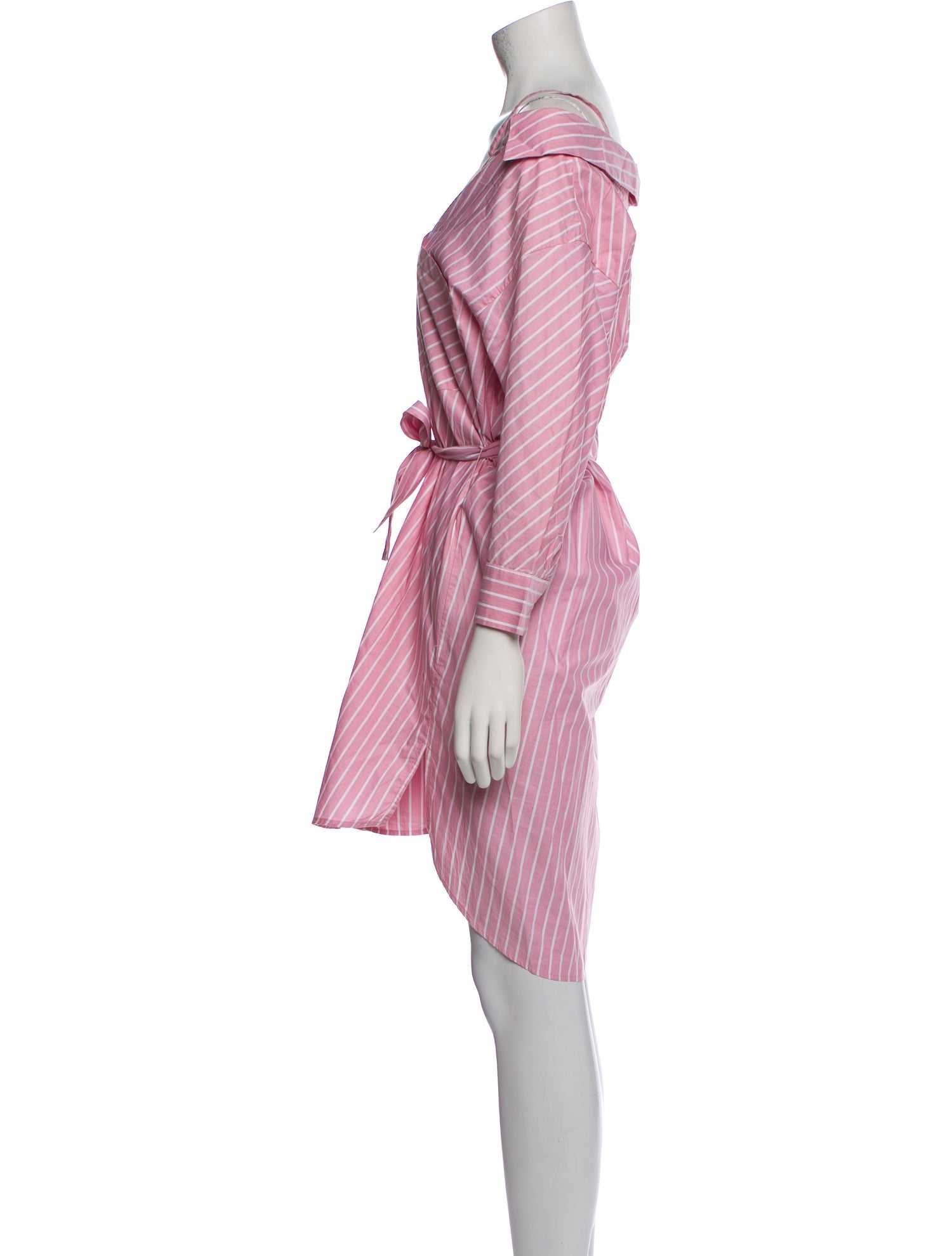 Maje Striped Mini Dress