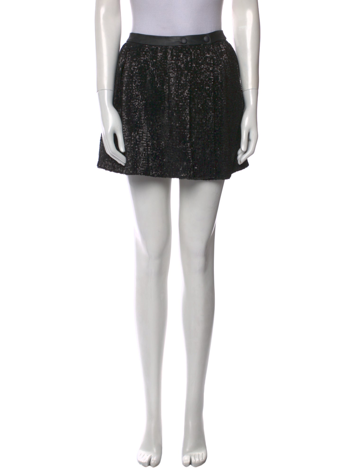 Maje Sequin Embellishments Mini Skirt w/ Tags