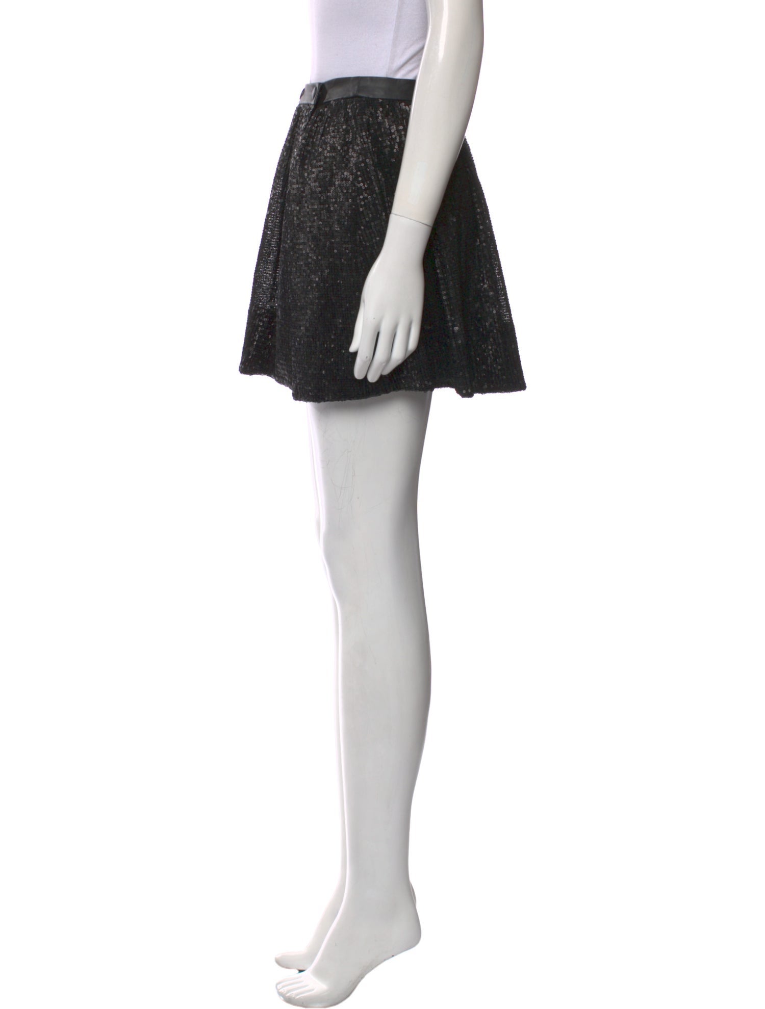 Maje Sequin Embellishments Mini Skirt w/ Tags