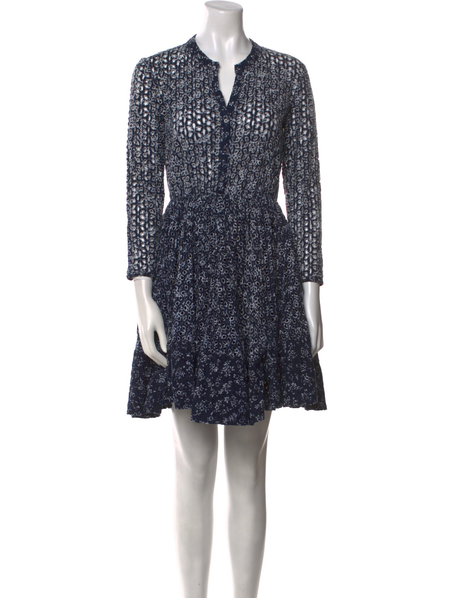 Maje Printed Mini Dress