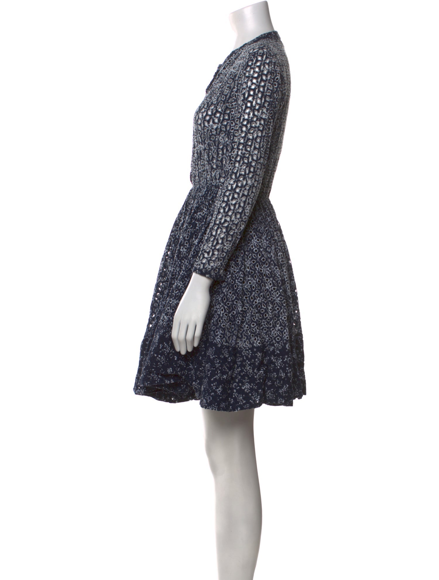 Maje Printed Mini Dress