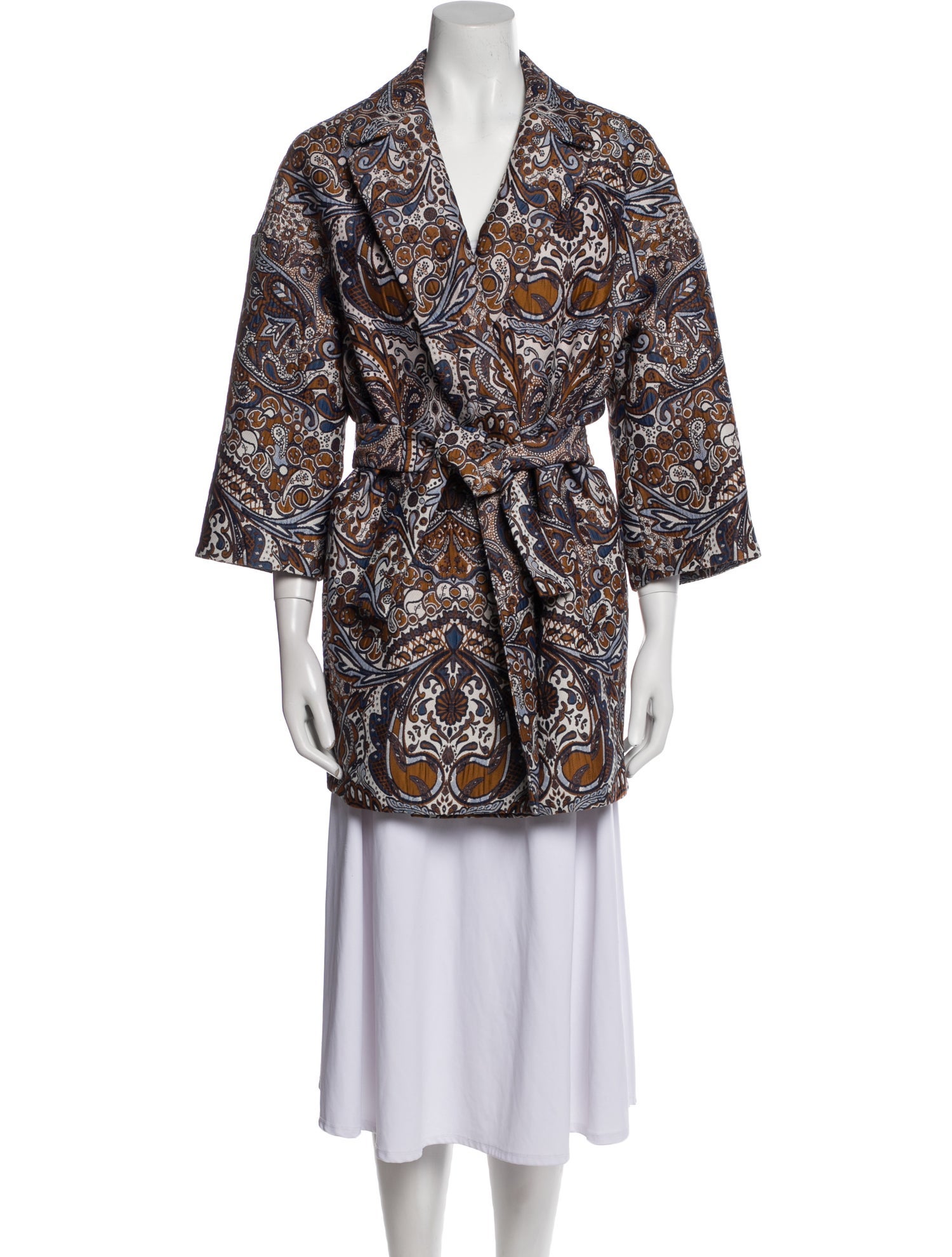 Maje Printed Coat