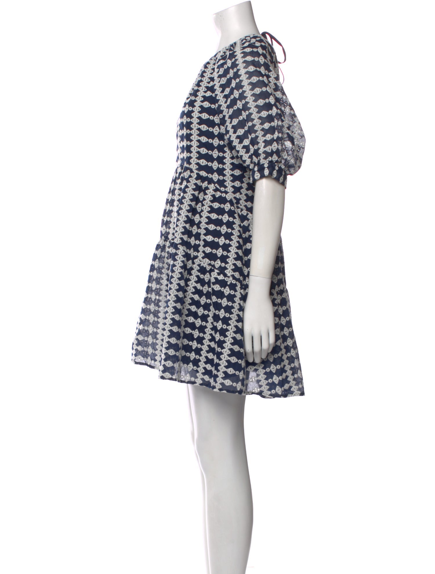 Maje Printed Mini Dress