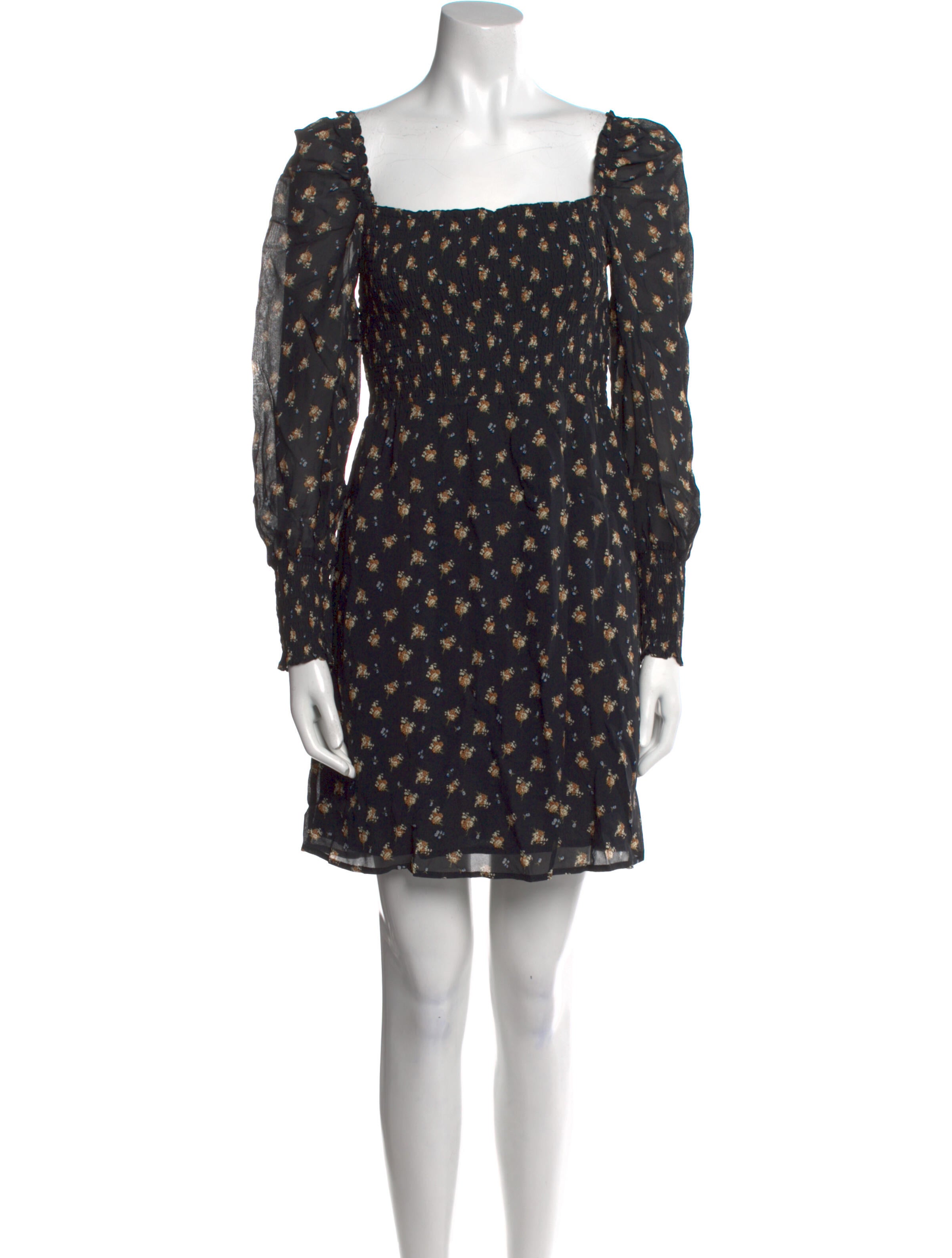 Maje Floral Print Mini Dress w/ Tags