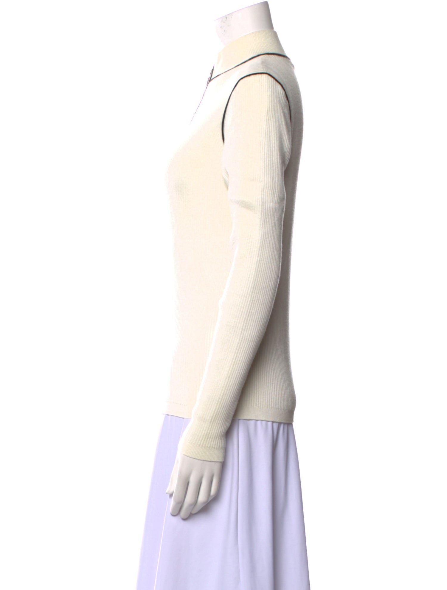 Maje Mock Neck Sweater