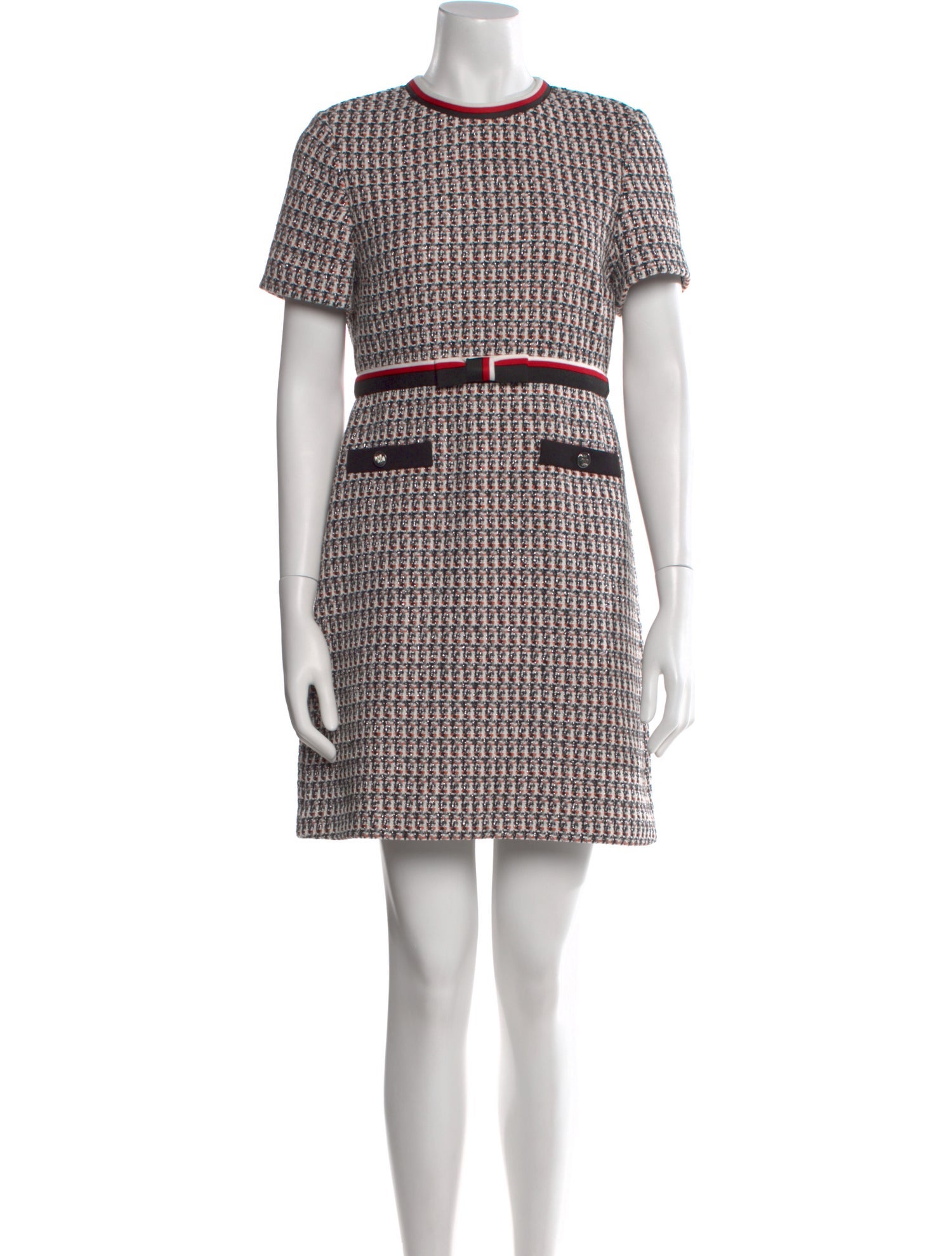 Maje Wool Mini Dress