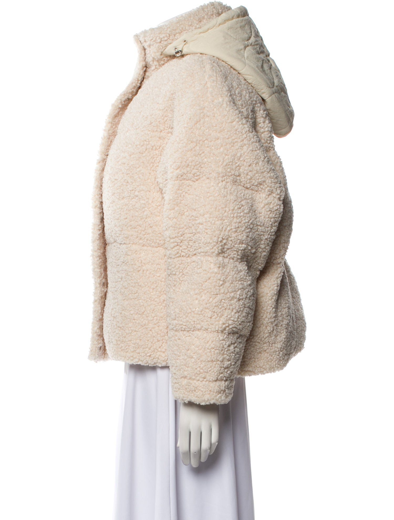 Maje Faux Shearling Faux Fur Coat