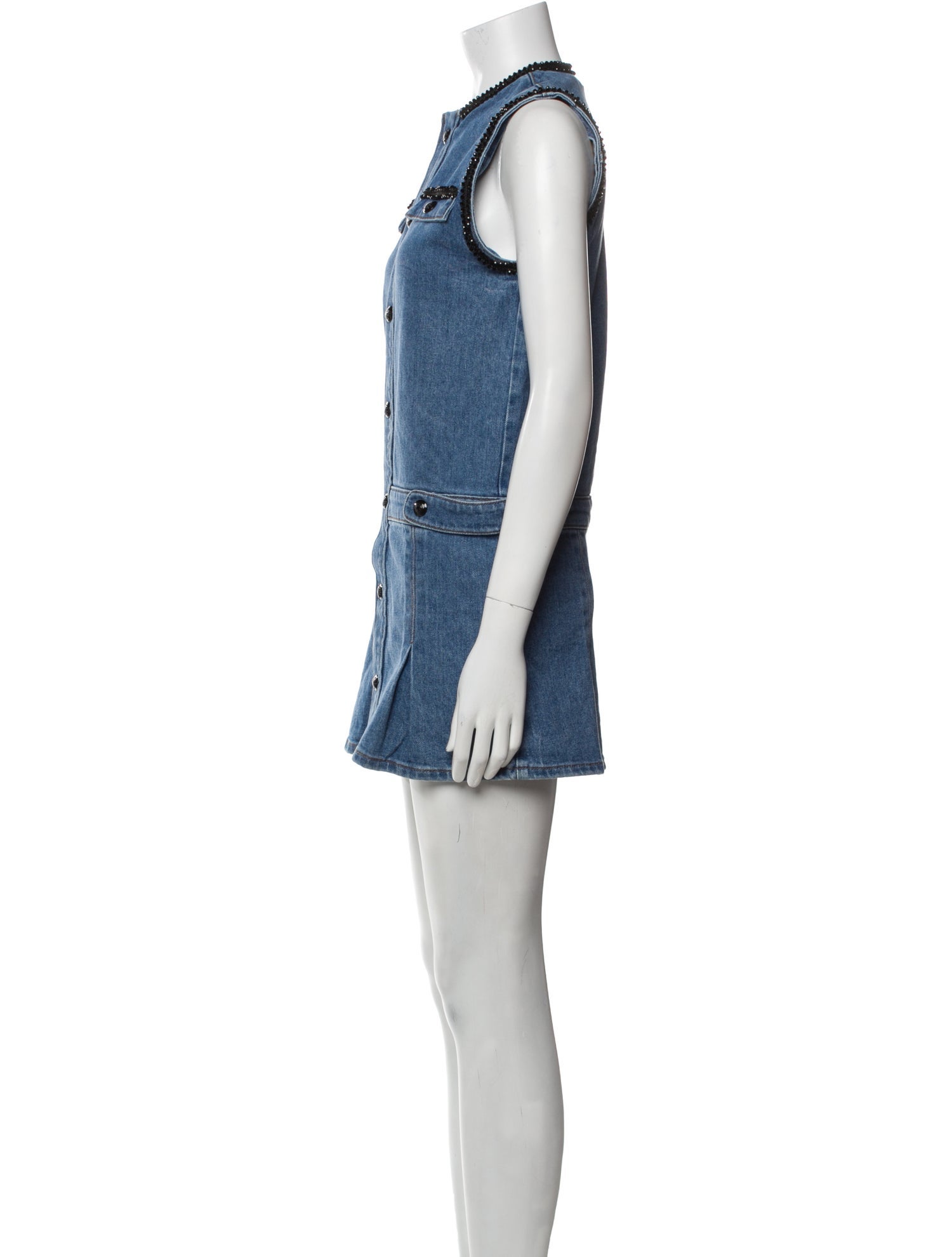 Maje Crew Neck Mini Dress w/ Tags