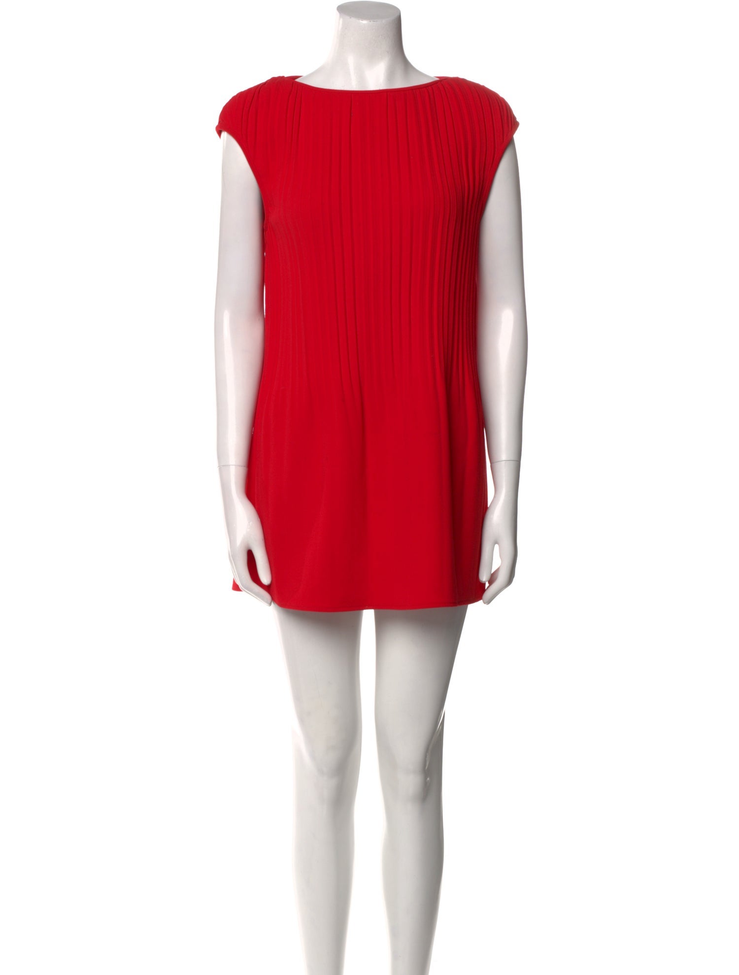 Maje Bateau Neckline Mini Dress