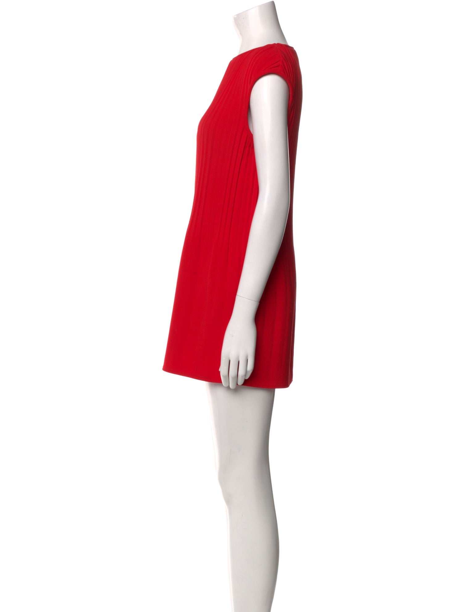 Maje Bateau Neckline Mini Dress