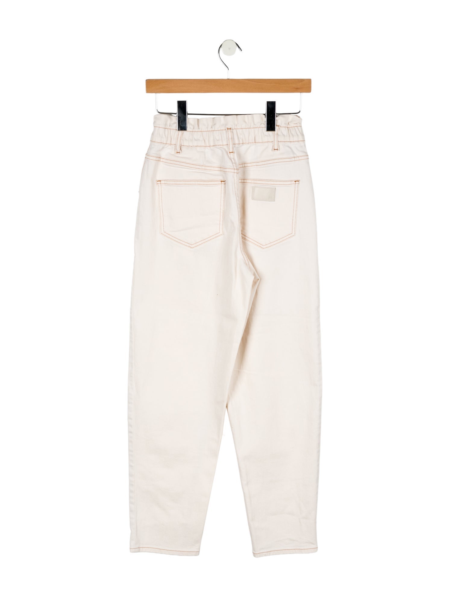 Maje High-Rise Straight Leg Jeans