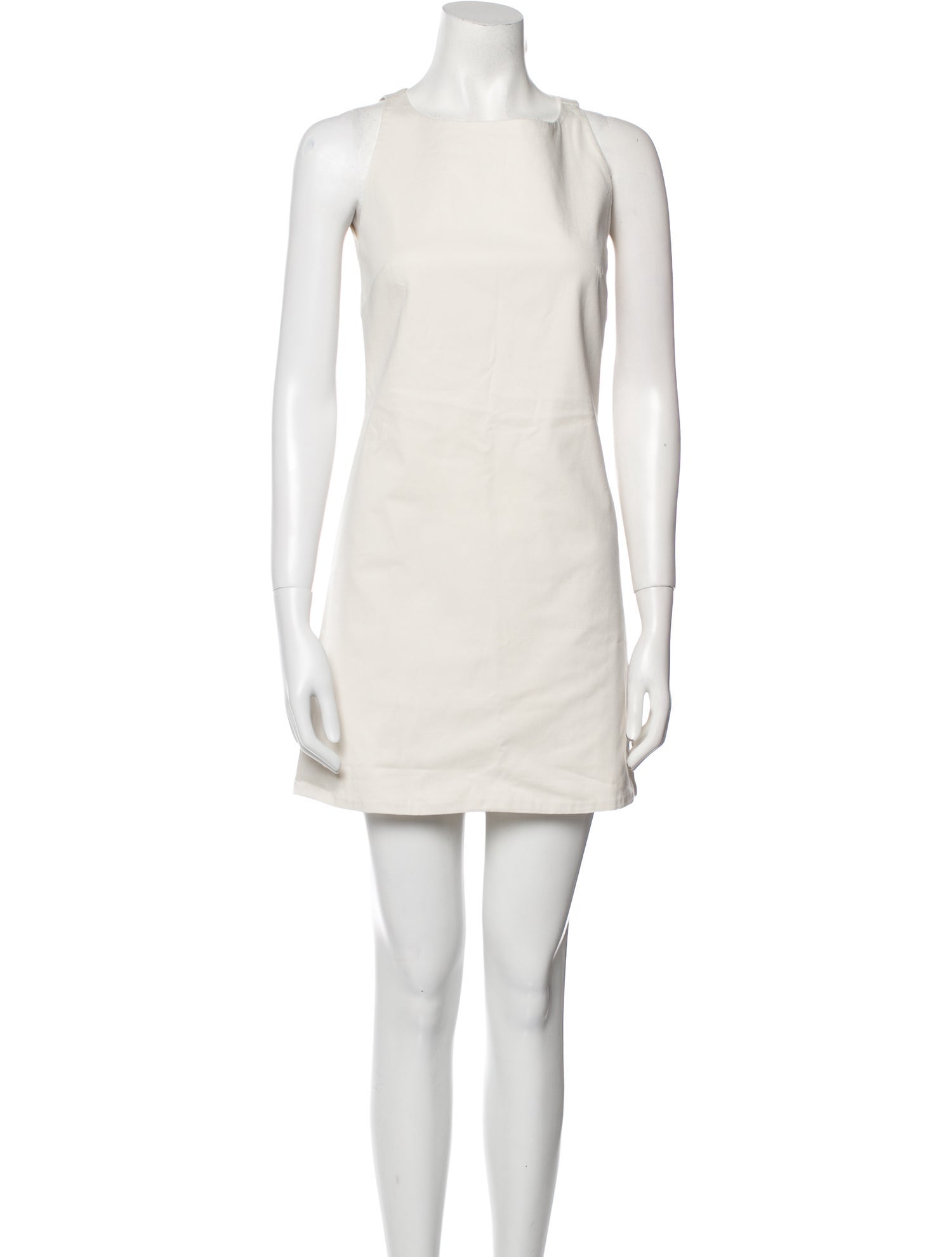 Maje Square Neckline Mini Dress