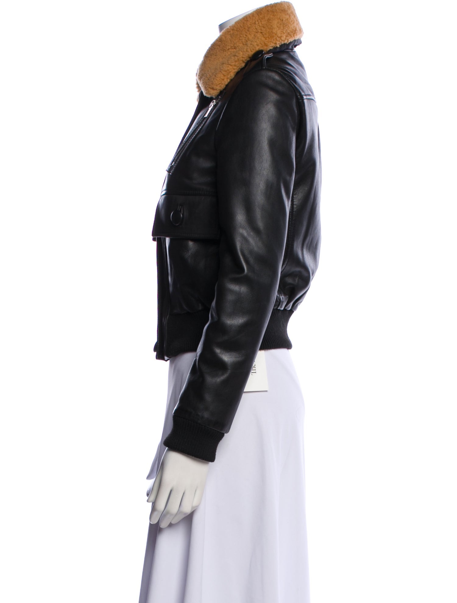 Maje Leather Biker Jacket