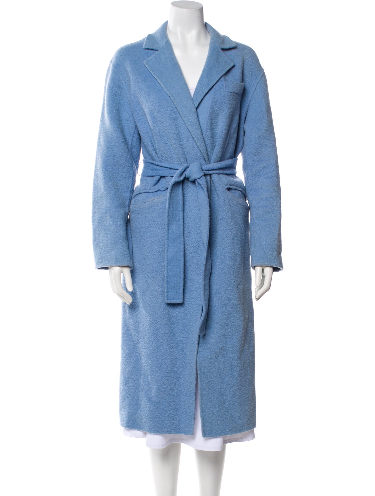 Maje Wool Trench Coat
