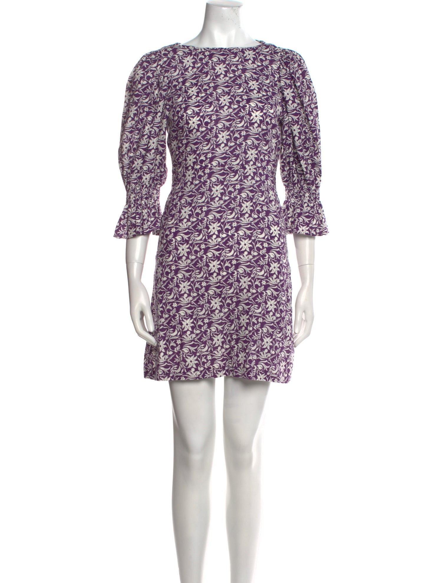 Maje Linen Mini Dress