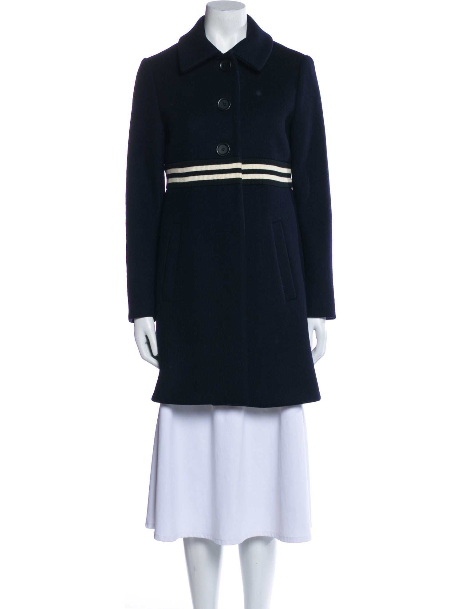 Maje Wool Peacoat