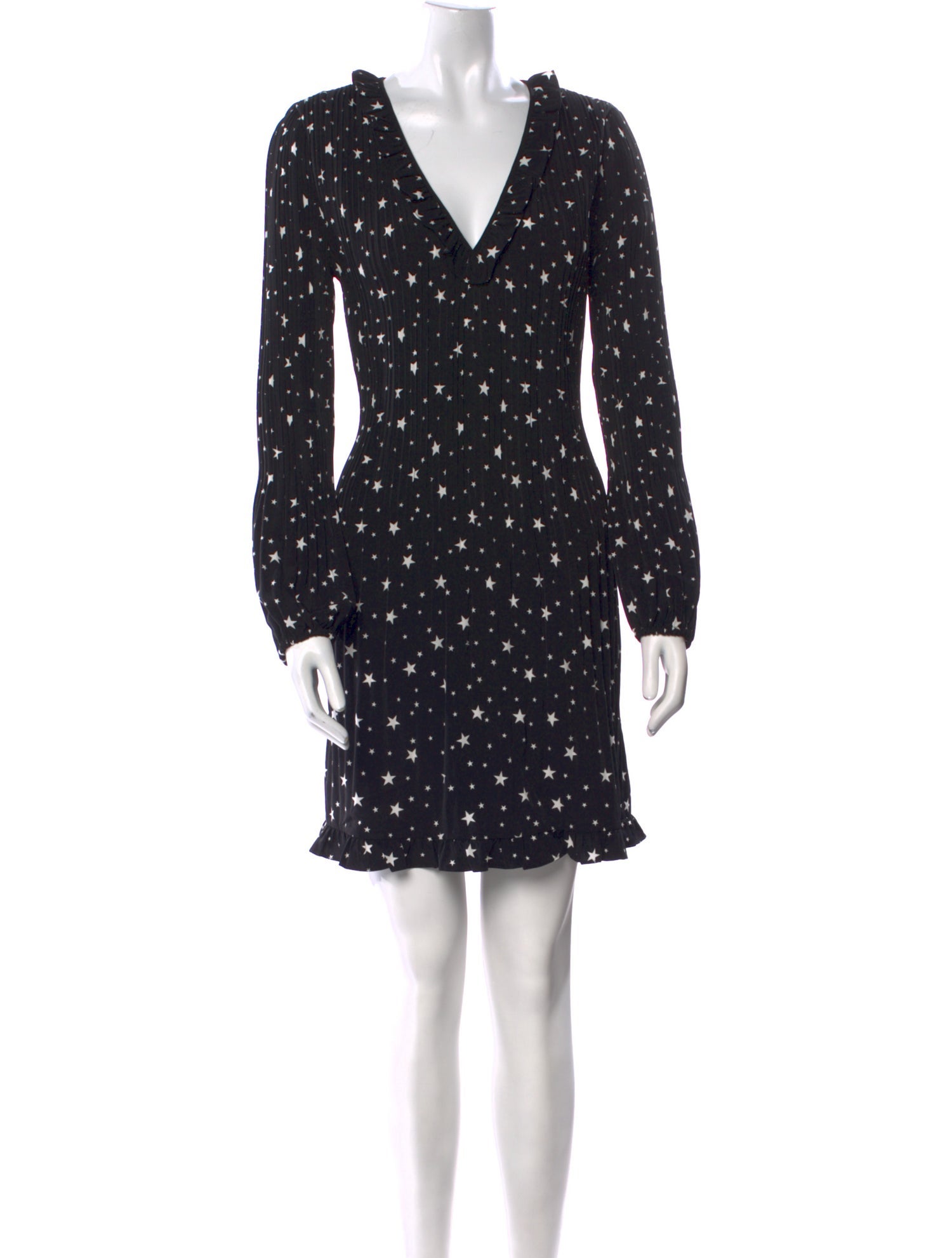 Maje Polka Dot Print Mini Dress w/ Tags
