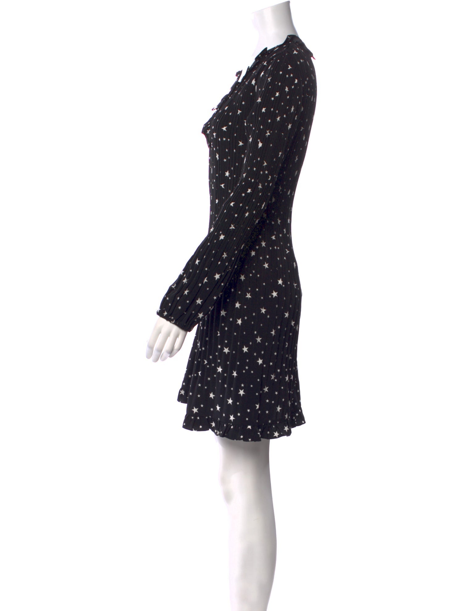 Maje Polka Dot Print Mini Dress w/ Tags