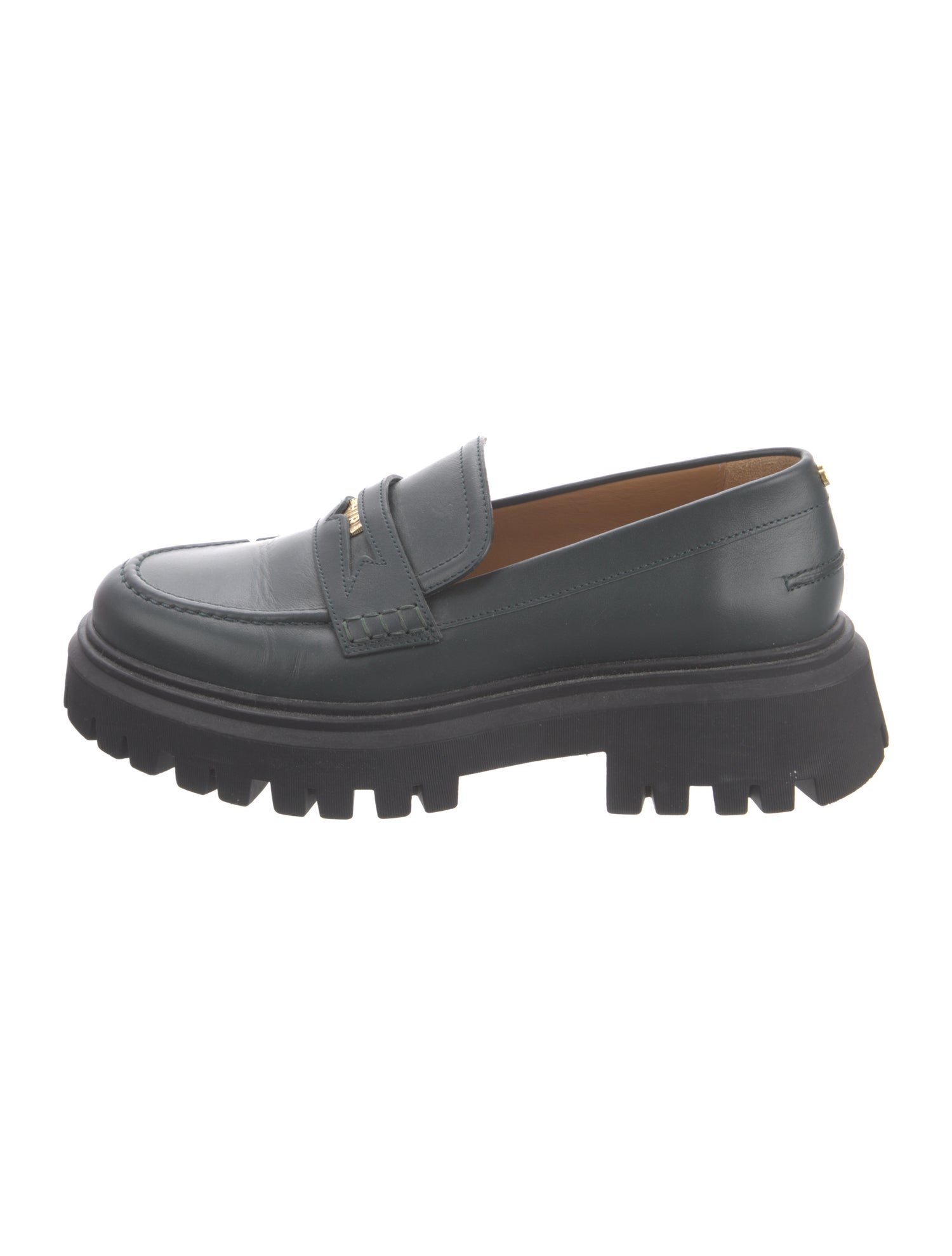 Maje Leather Loafers