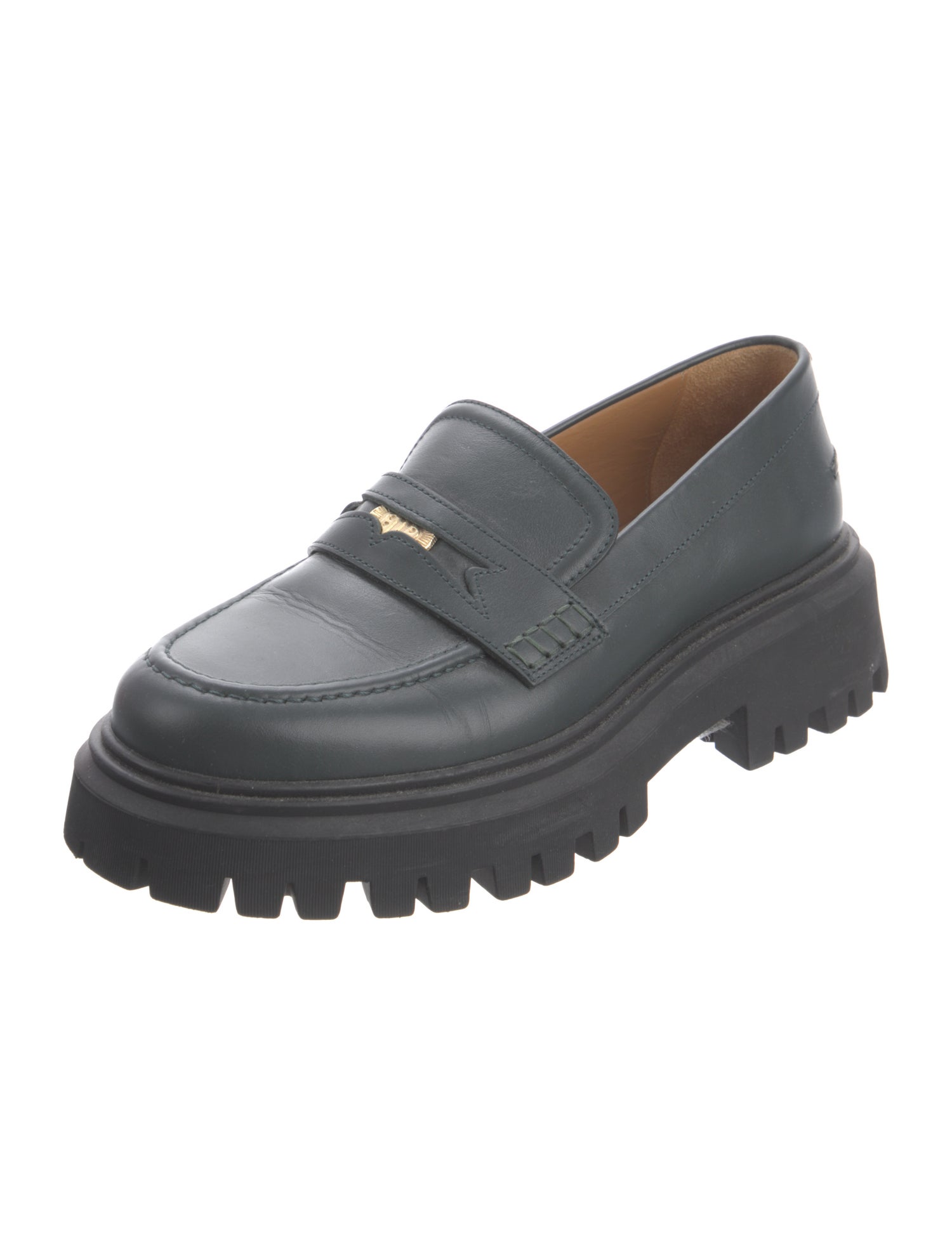 Maje Leather Loafers