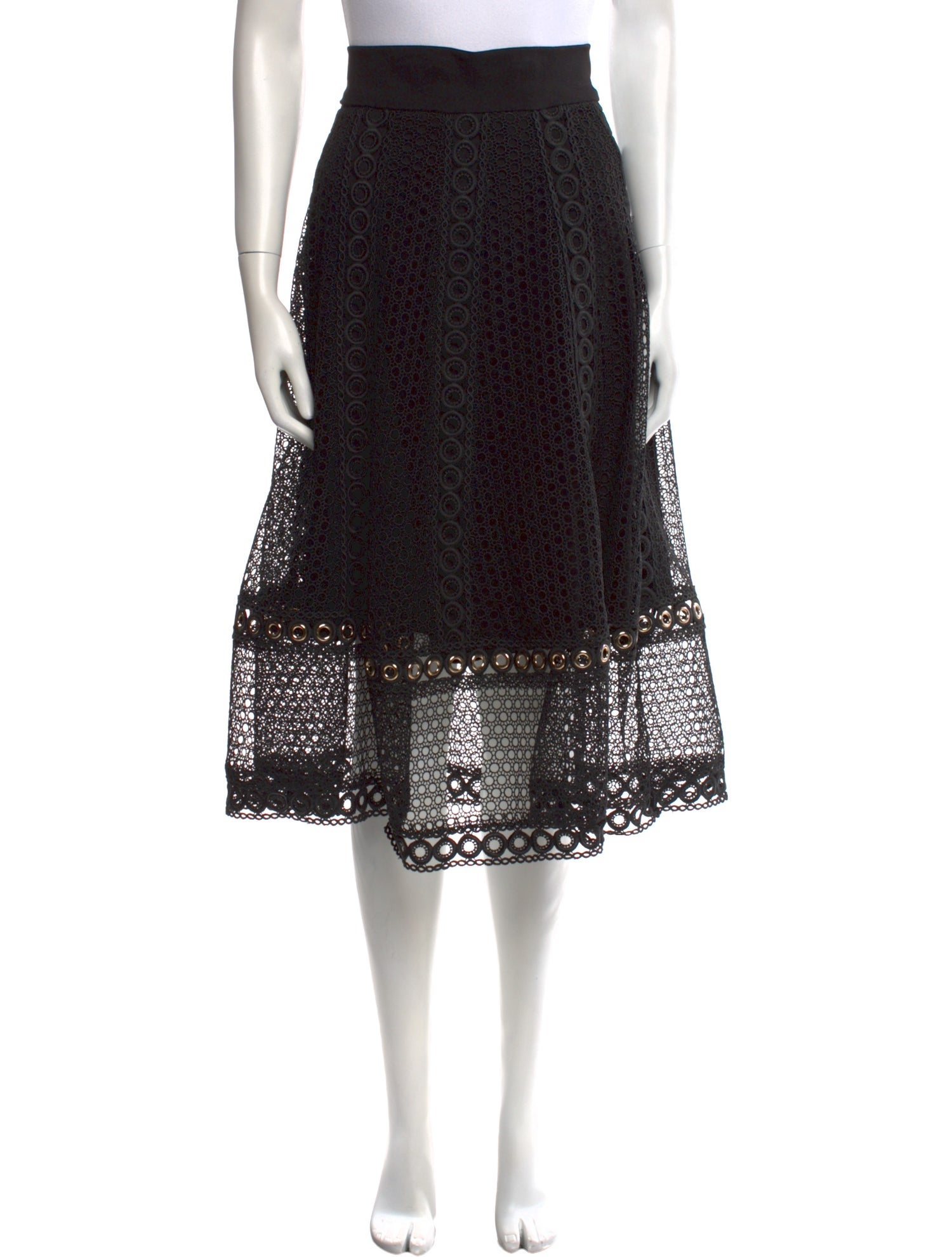 Maje Midi Length Skirt