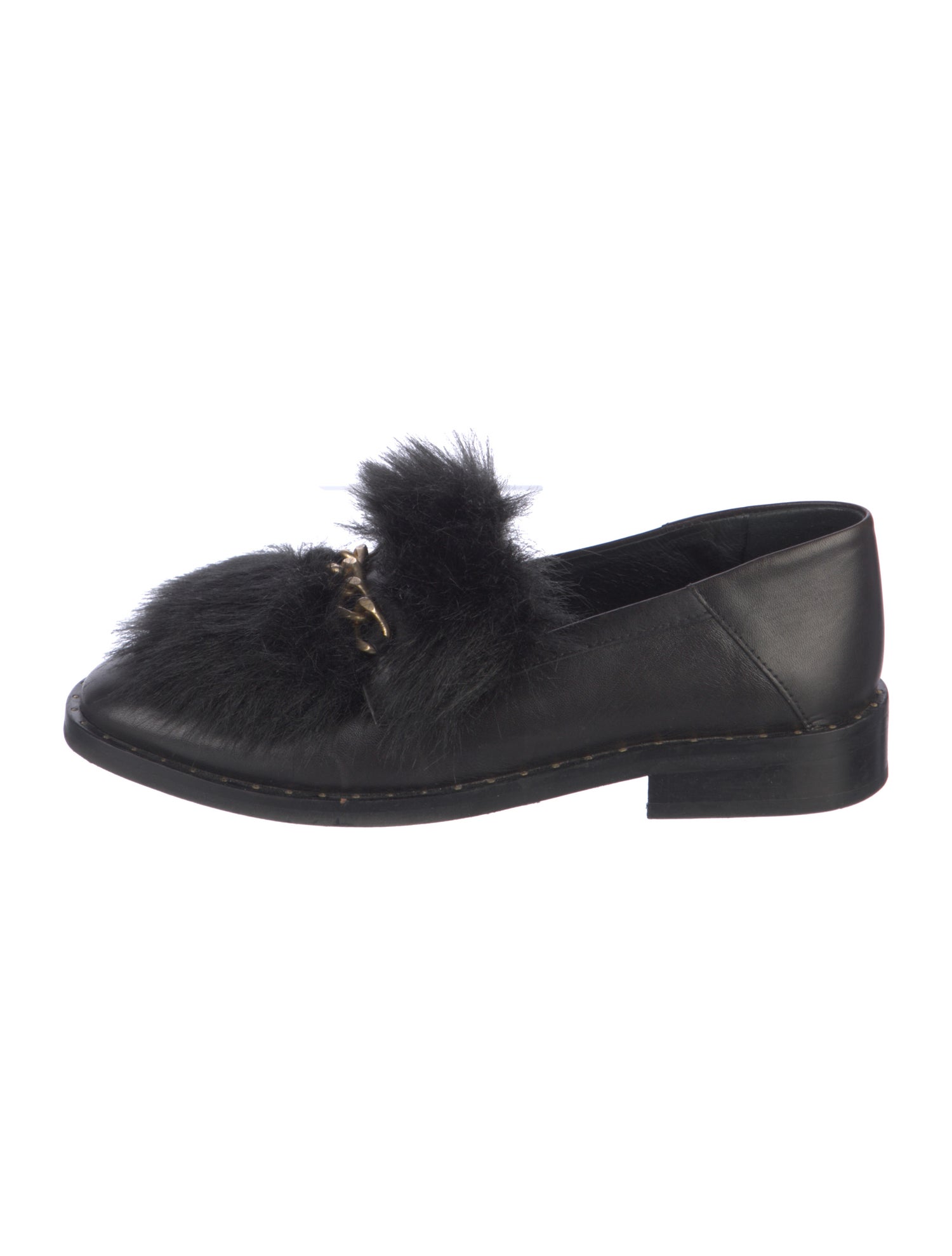 Maje Leather Loafers