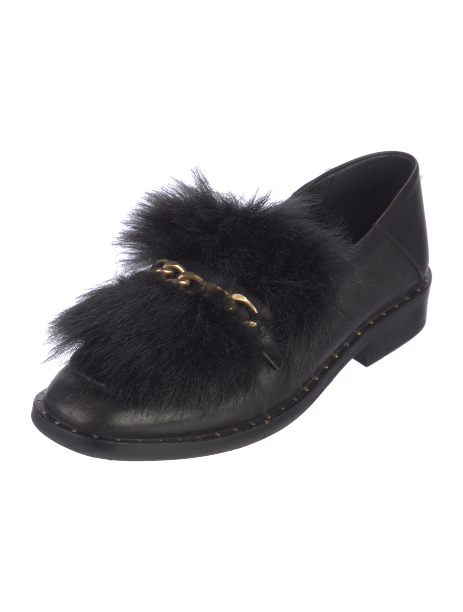 Maje Leather Loafers