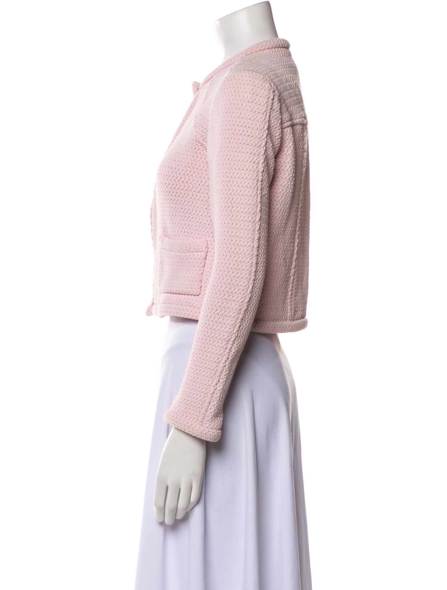 Maje Tweed Pattern Jacket