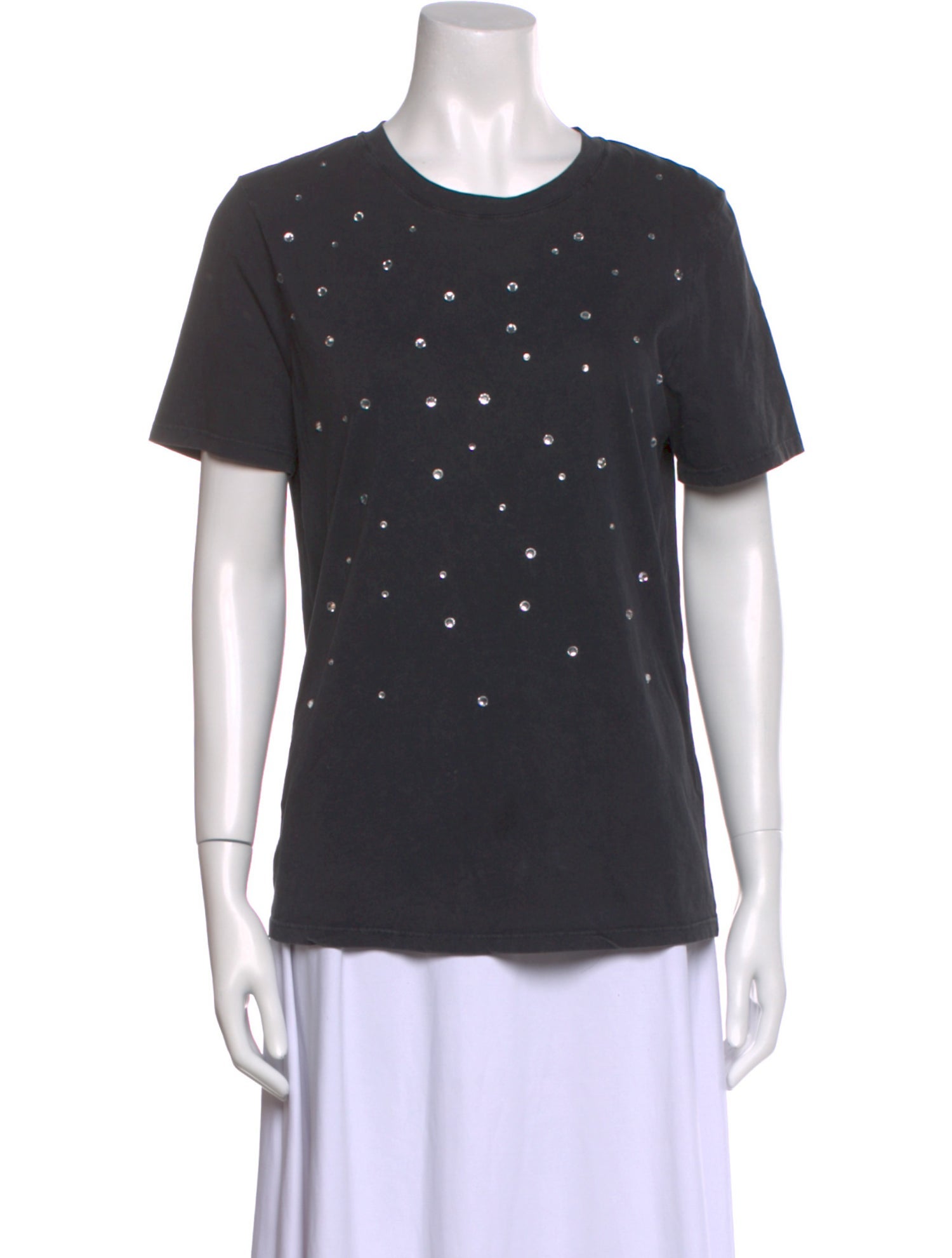 Maje Crew Neck Short Sleeve T-Shirt