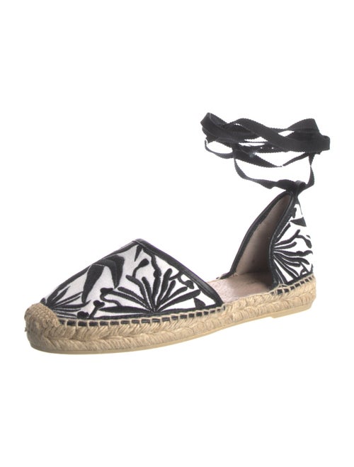 Maje Canvas Printed Espadrilles