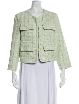 Maje Tweed Pattern Evening Jacket