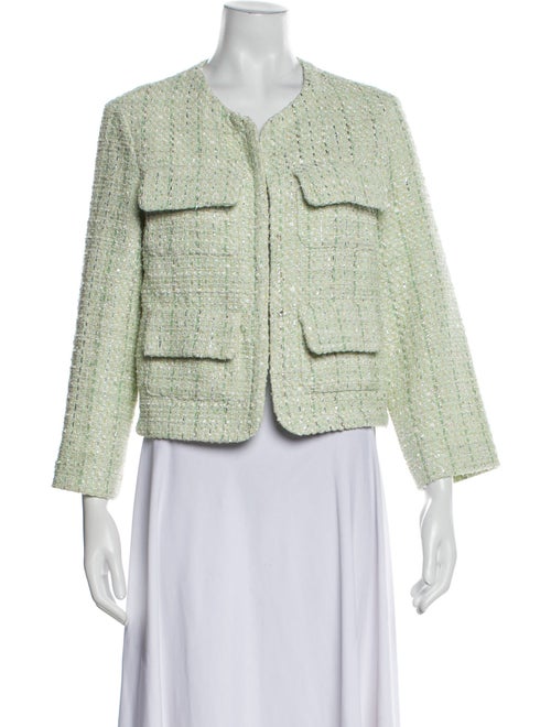 Maje Tweed Pattern Evening Jacket
