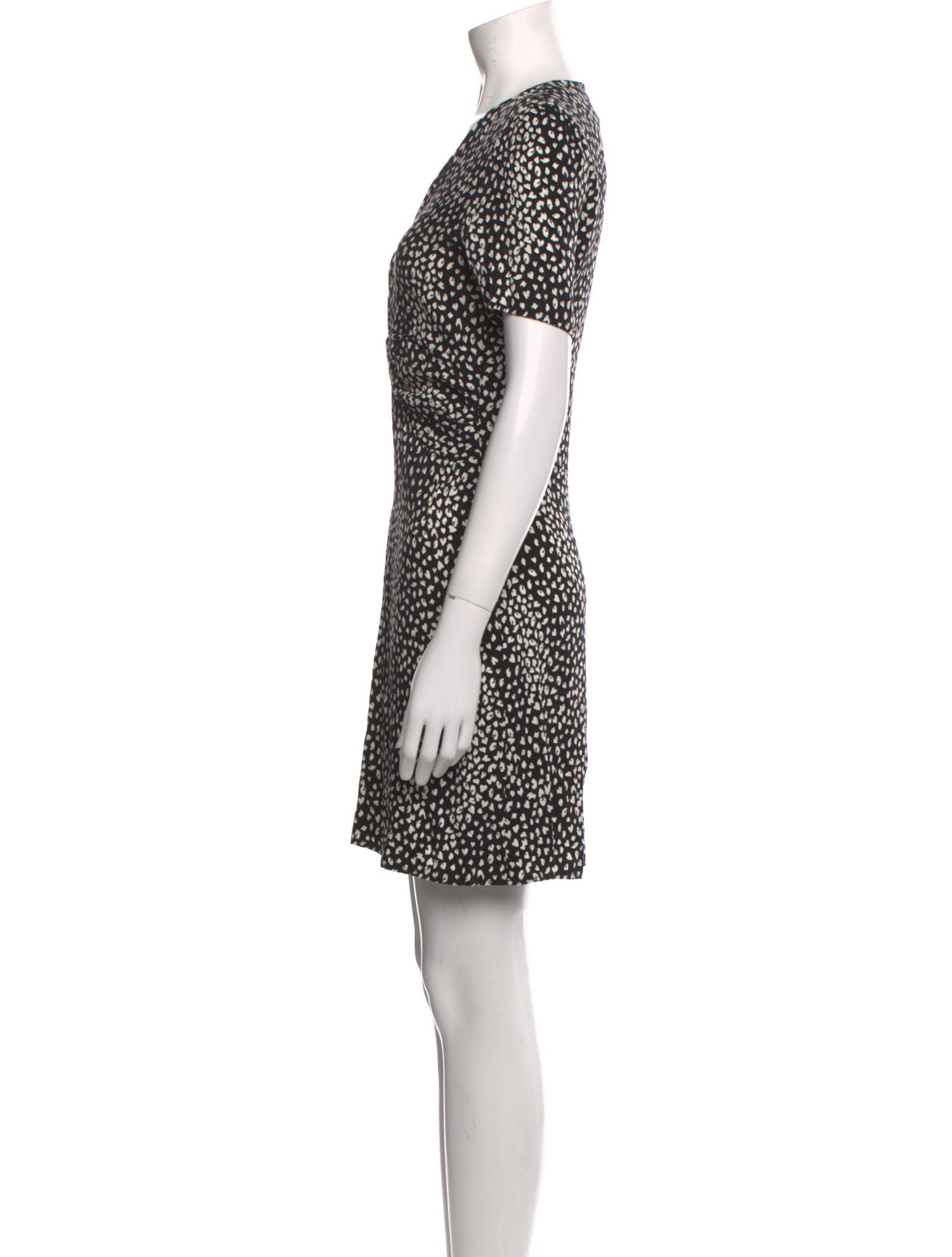 Maje Printed Mini Dress