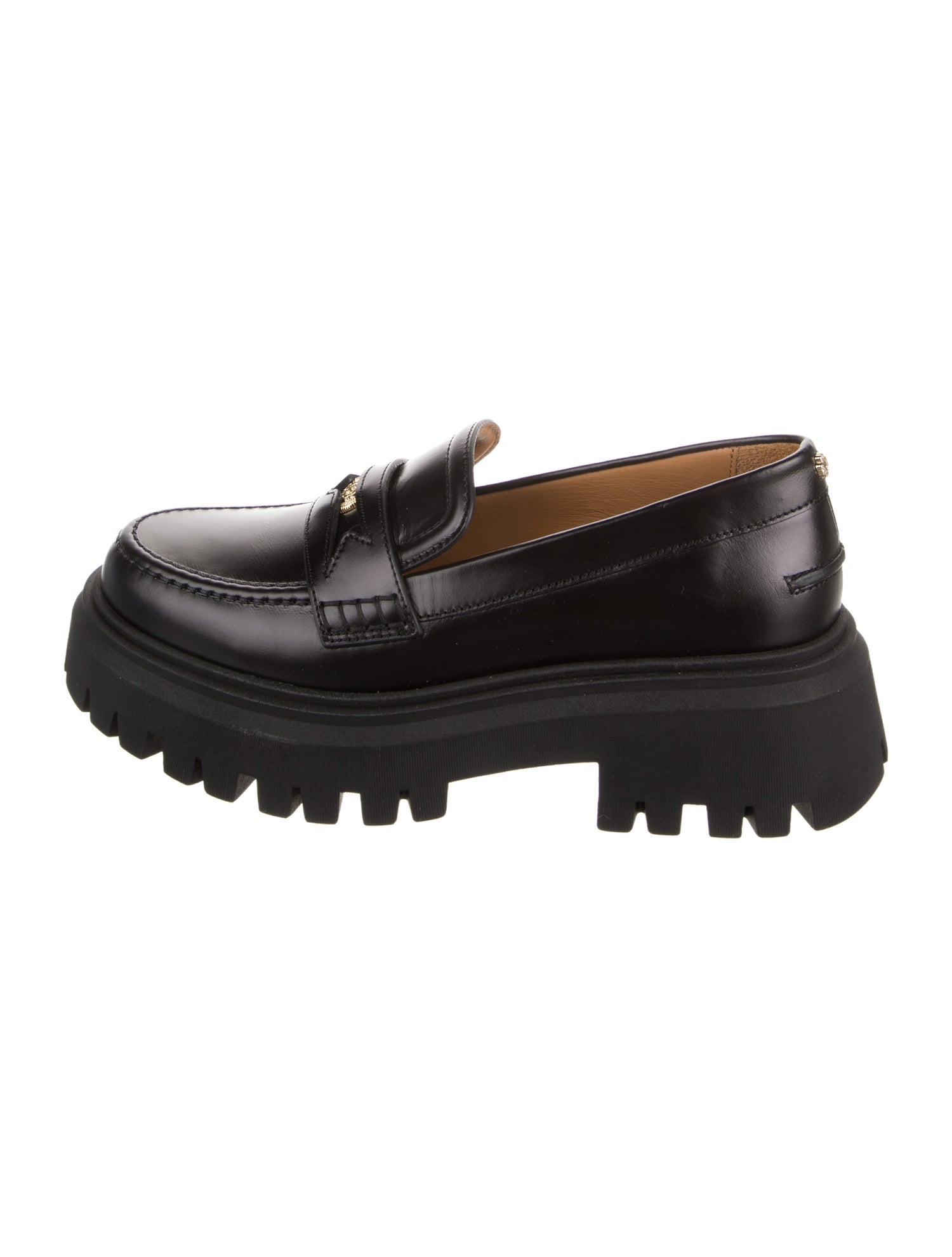 Maje Leather Loafers