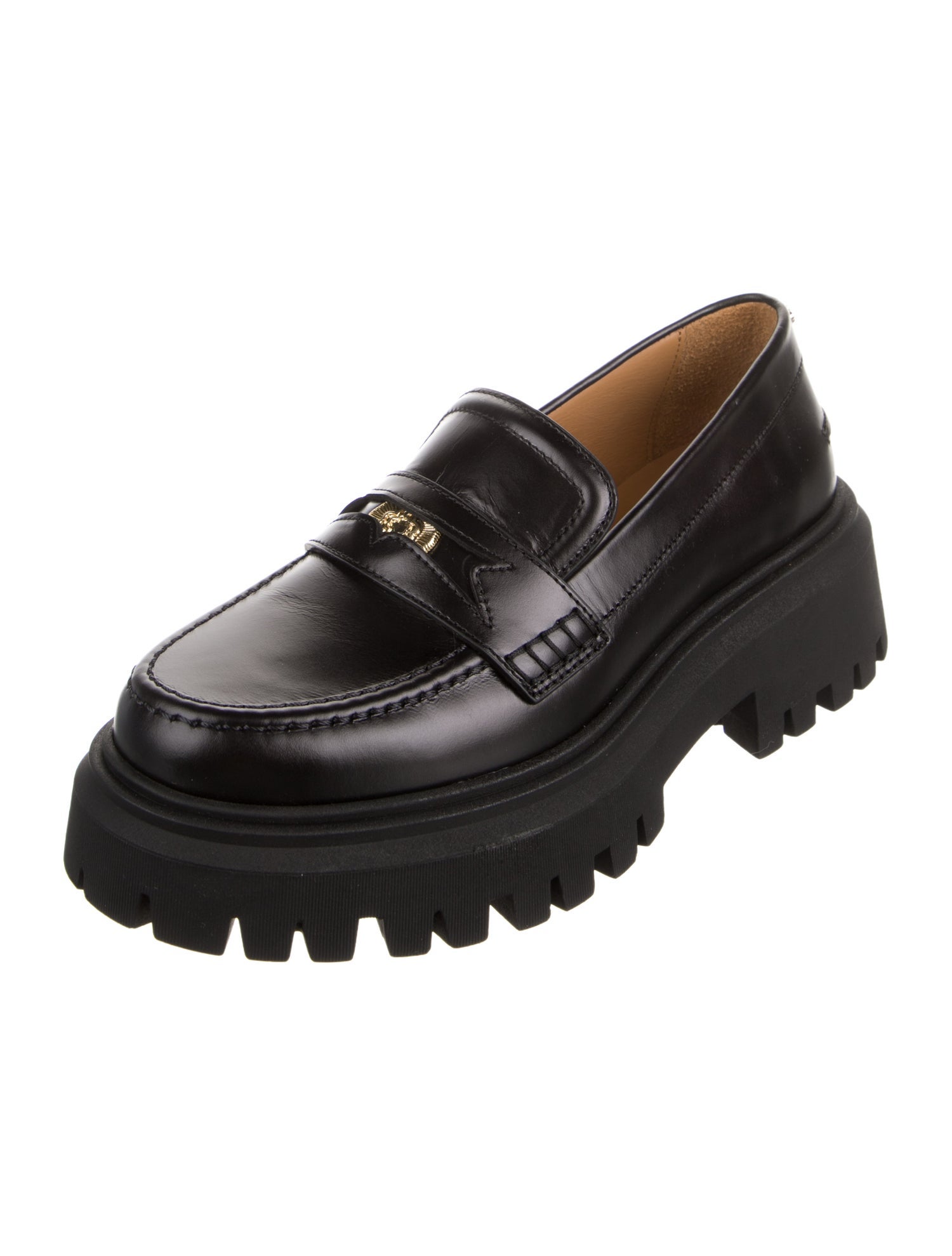 Maje Leather Loafers