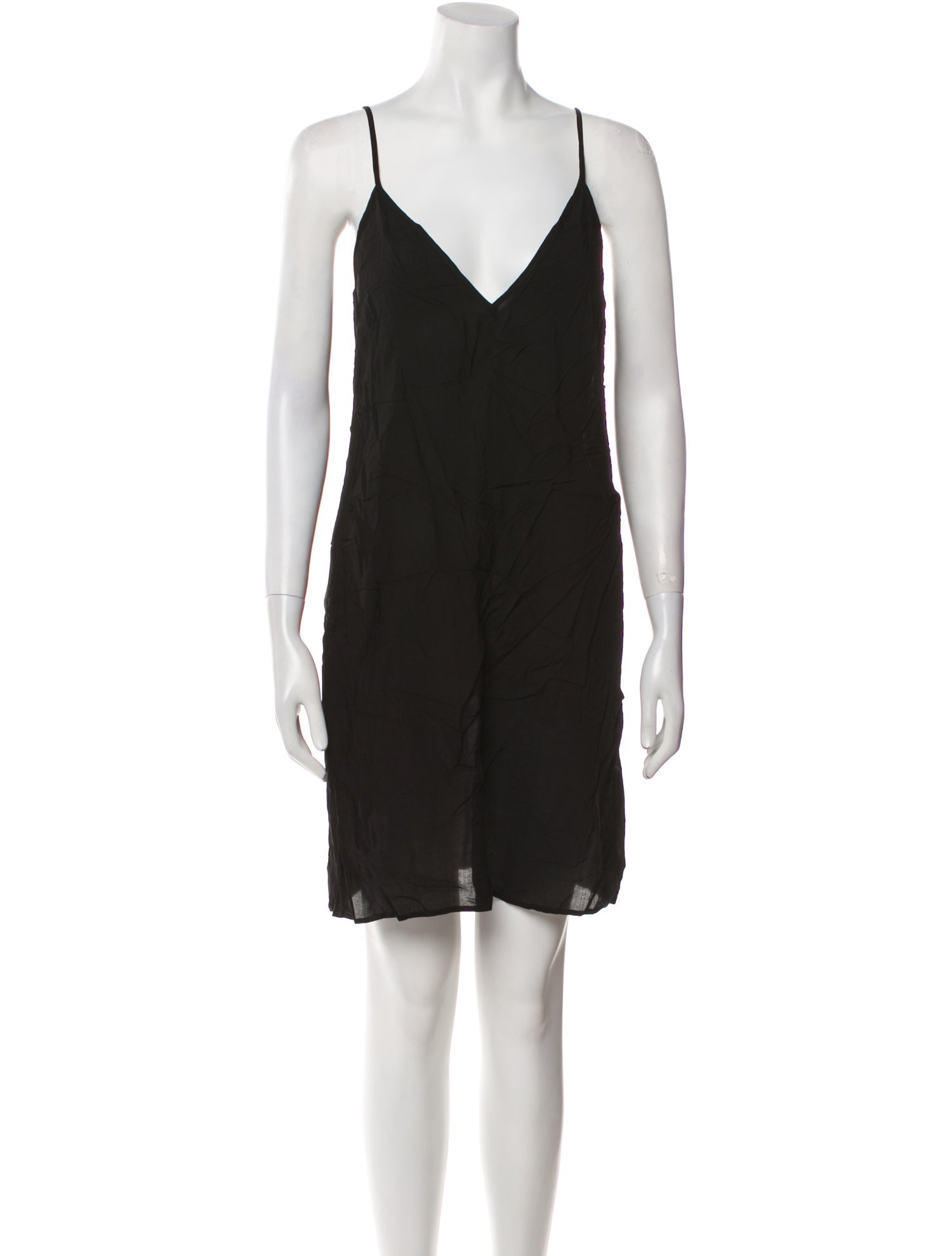 Maje V-Neck Mini Dress