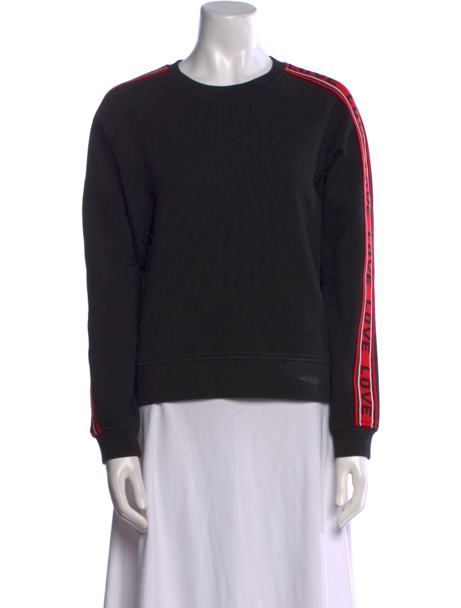 Maje Crew Neck Long Sleeve Sweatshirt