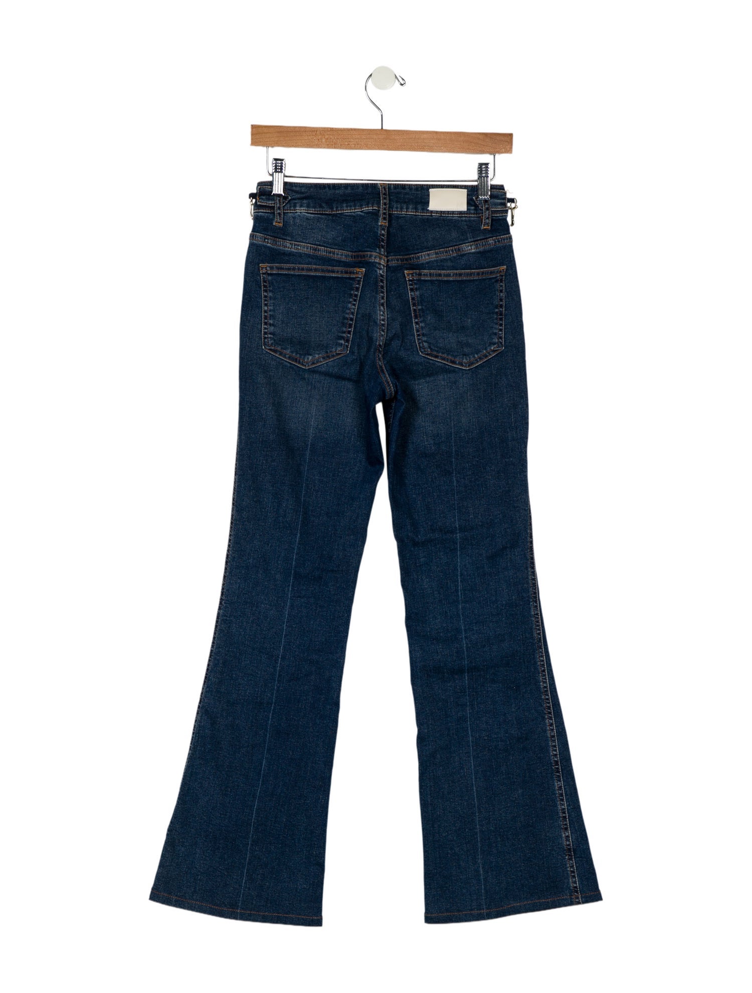 Maje Mid-Rise Wide Leg Jeans