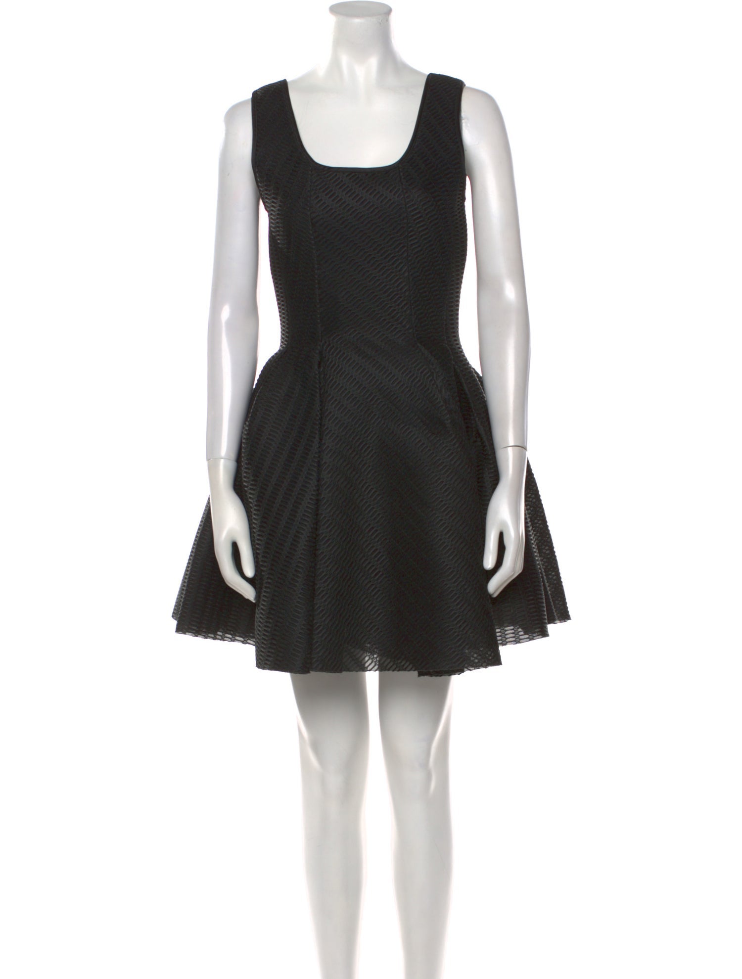 Maje Square Neckline Mini Dress