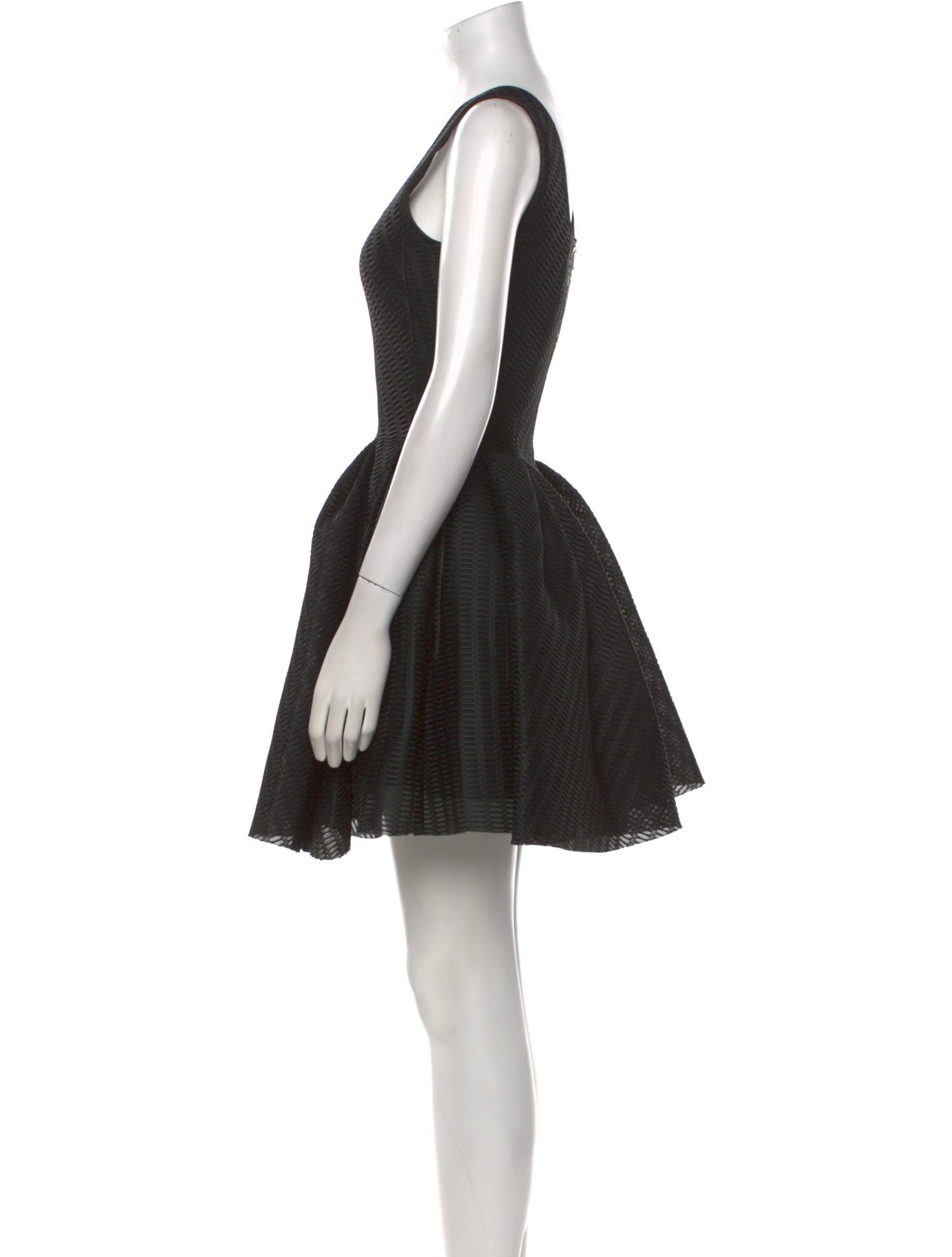 Maje Square Neckline Mini Dress