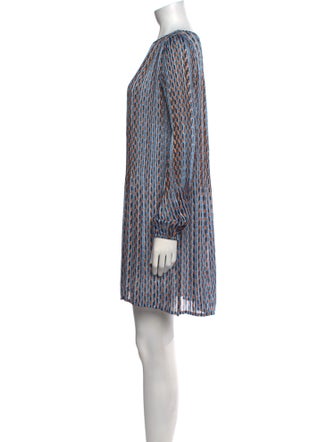 Maje Striped Mini Dress