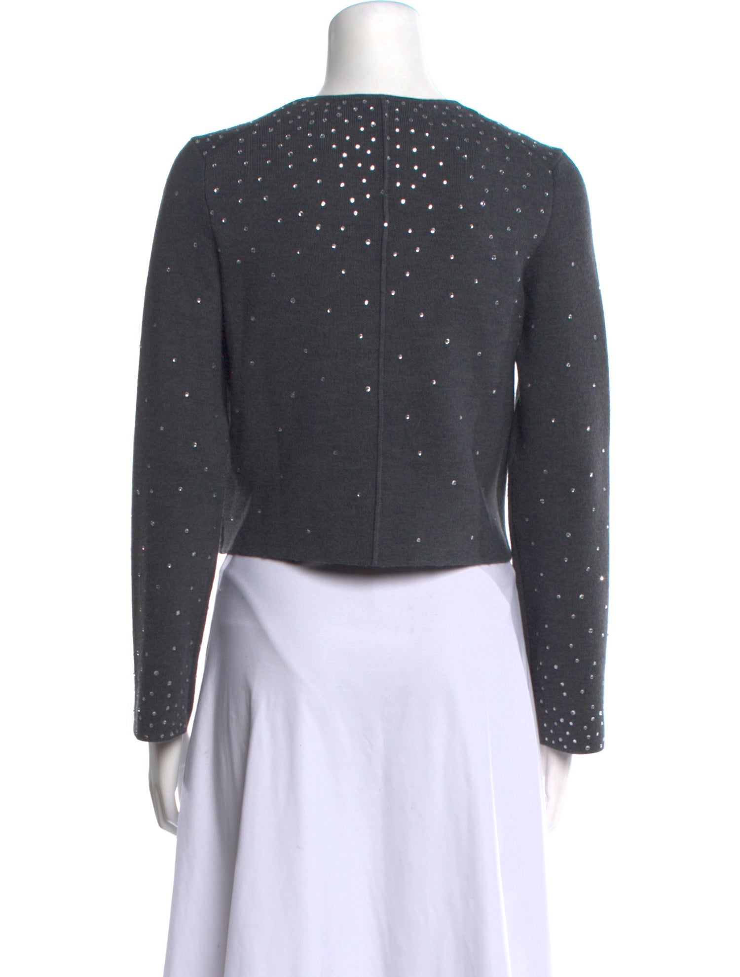 Maje Wool Scoop Neck Sweater